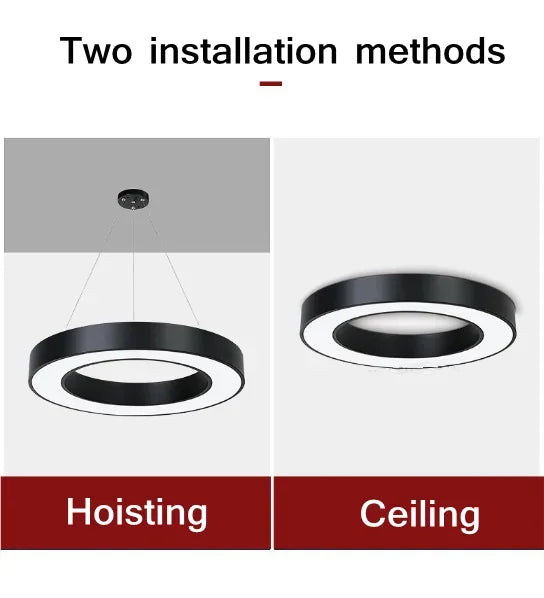 Led Lamps Office Chandelier Creative Hexagonal Round Simple Y-shaped splicing Special-Shaped Chandelier Gym Office Light