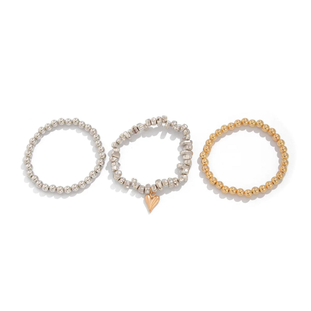 Retro Simple Heart shaped Pendant Necklace 2025 Multi layer Sweet Creative Irregular String Style Girl Fashion Birthday Jewelry