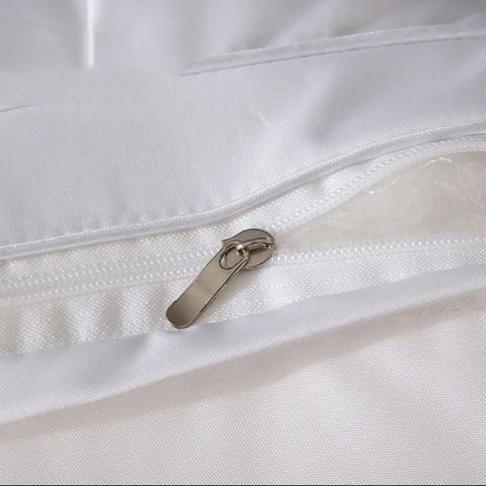 Bedding Bed Pillows for Sleeping Queen Size (White), Cooling Hotel Quality, Gusseted Pillow for Back, Stomach or Side Sleepers