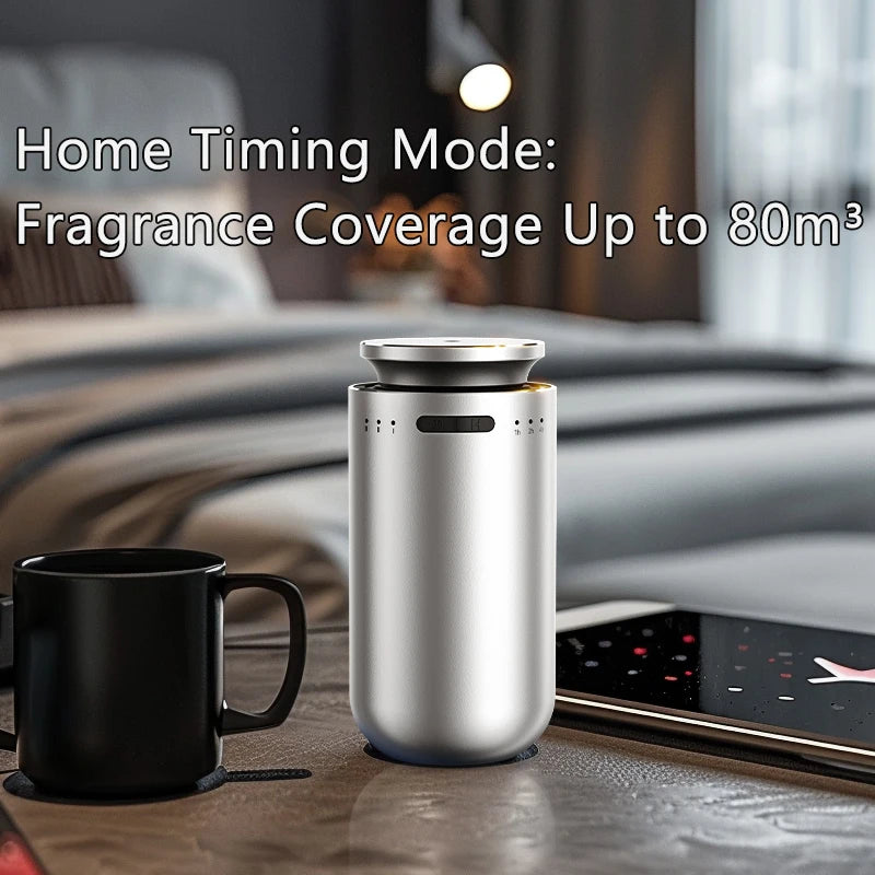 Smart Car Diffuser for Electric Cars Dual Mode Aromatherapy Machine Home Car Air Freshener Instant Deodorizer Enduring Scent