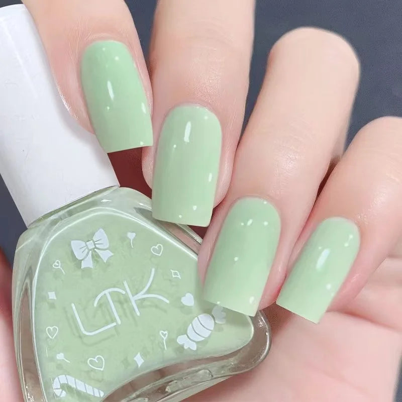 Pink Color Quick Air Dry Nail Polish LTK24