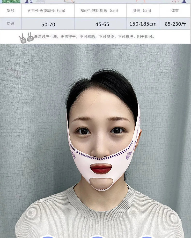 V Face Bandage for Sleeping with Face Lifting Small V Face