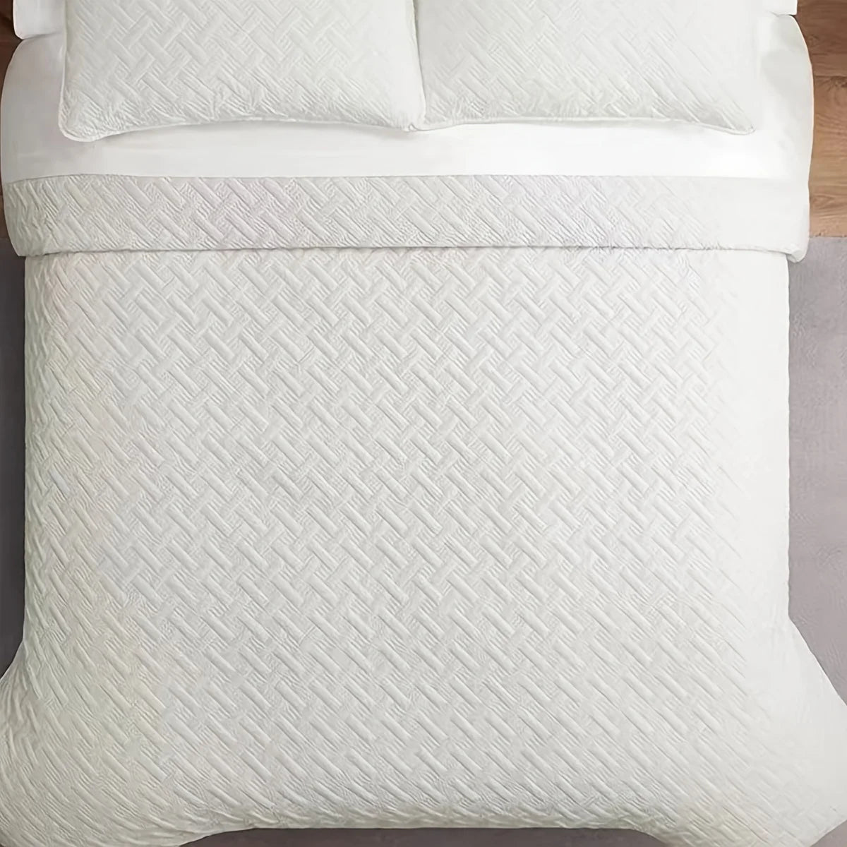 1pc Solid Color Bedspread, Soft Breathable And Comfortable Bedding For Bedroom Dorm Room Decor