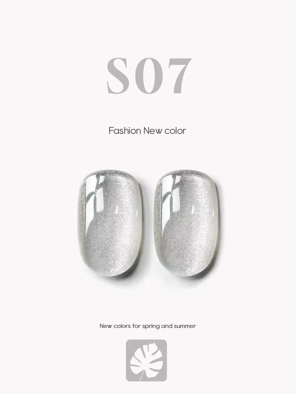 1-7PCS 12ML Ice-clear Glass Superimposed Universal Cat Eye Gel Nail Polish Dopamine Candy Glass Beads Home DIY Nail Gel Polish