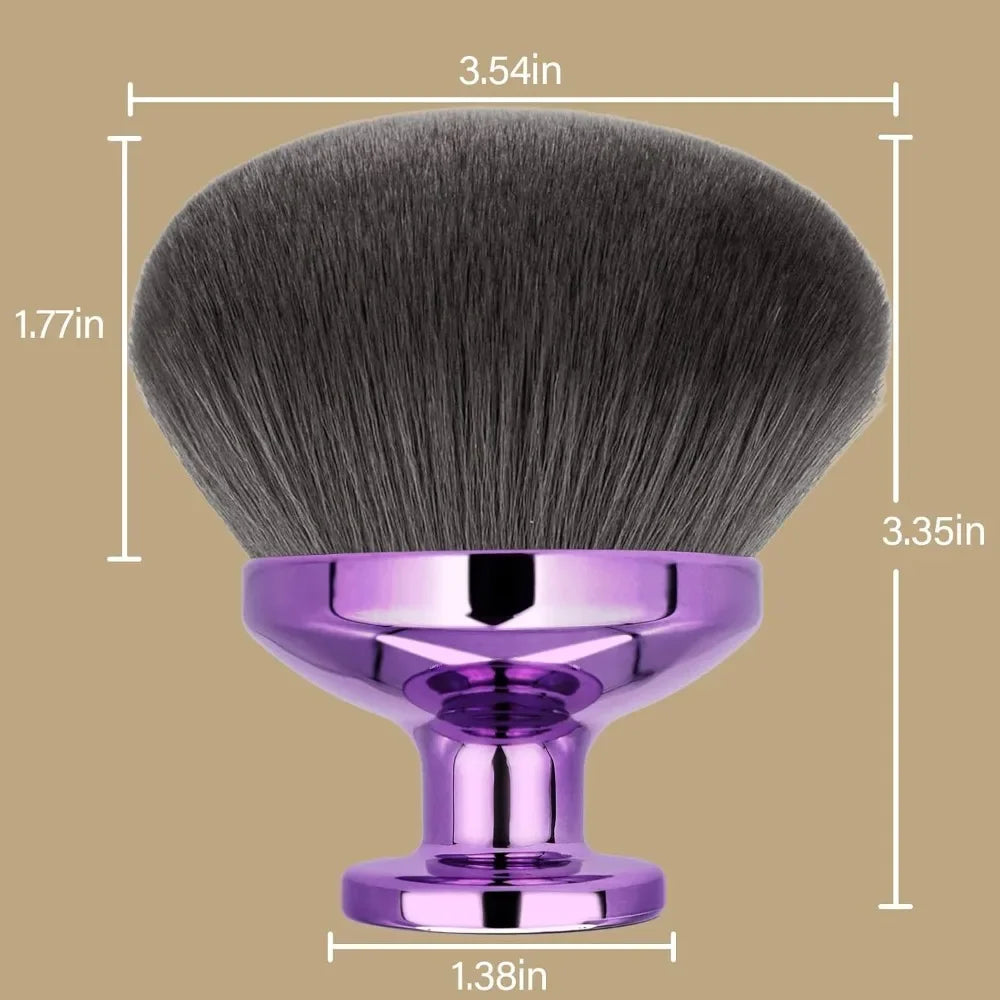 Extra Large Body Makeup Brush for Self Tanner, Leg Makeup Bronzer Oval-shaped Flawless Kabuki Brush Kabuki Foundation Brush