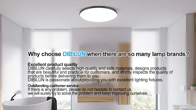 Bathroom Light Waterproof Led Ceiling Lights 18W 30W 40W Round Led Ceiling Lamp For Kitchen Living Room Balcony Toilet 110V 220V