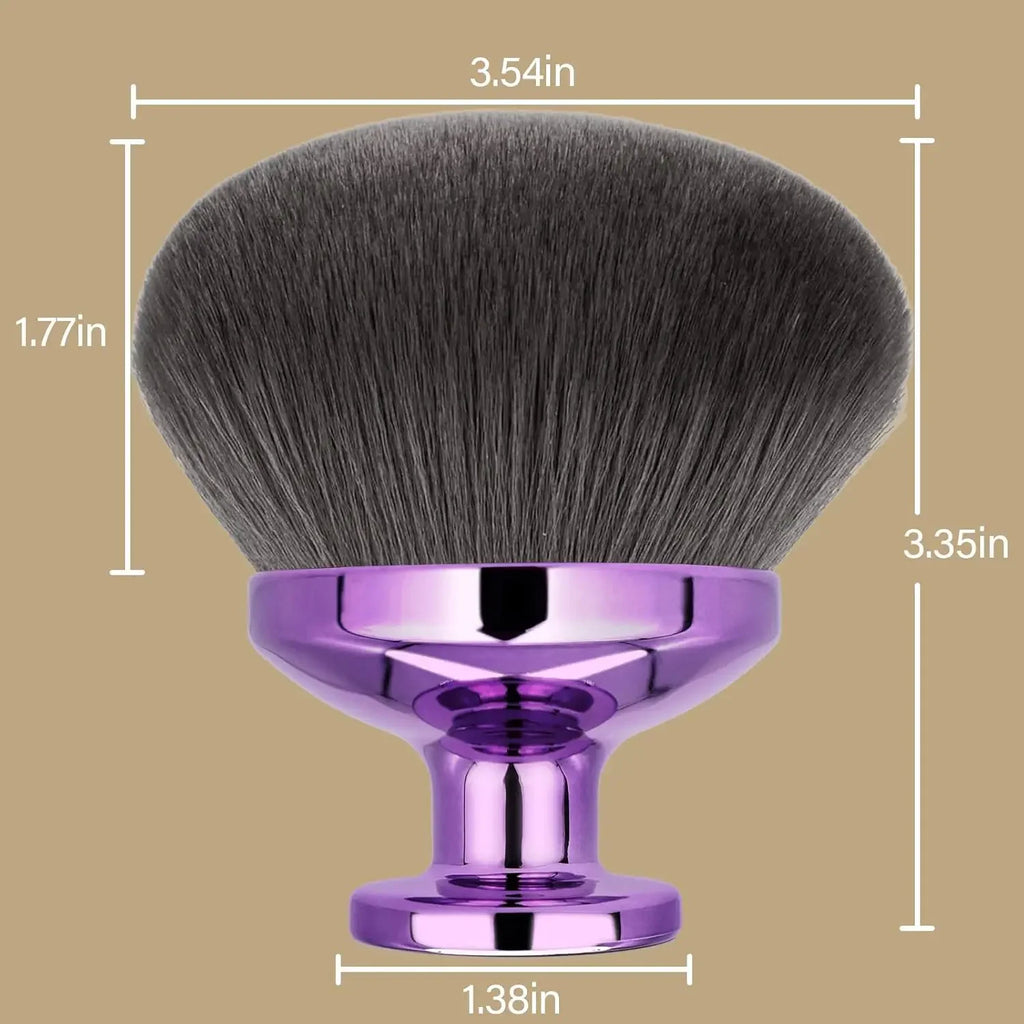 Extra Large Body Makeup Brush for Self Tanner, Leg Makeup Bronzer Oval-shaped Flawless Kabuki Brush Kabuki Foundation Brush