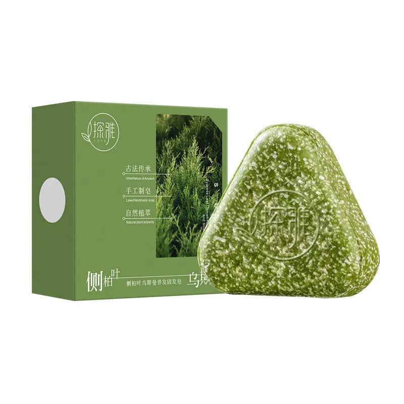 Natural Hair Loss Control Soap Hair Loss Control Oil Control Activates Follicles Handmade Herbal Shampoo Bar For Men Women