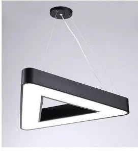 Led Lamps Office Chandelier Creative Hexagonal Round Simple Y-shaped splicing Special-Shaped Chandelier Gym Office Light