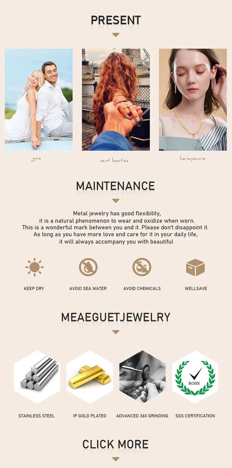 18k Gold Plated Mesh Link Bracelet for Women, Clavicle Chain Wrist Bracelet Polish Jewelry