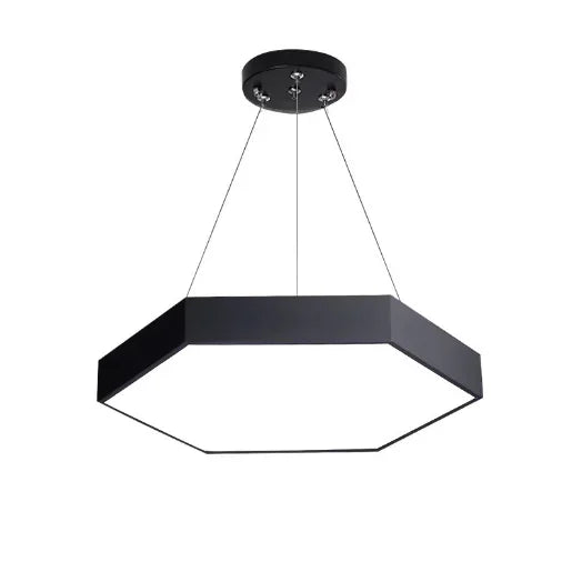 Simple Led Office Chandelier Creative Hexagonal Round Y-shaped splicing Special-Shaped Chandelier Gym Office Light
