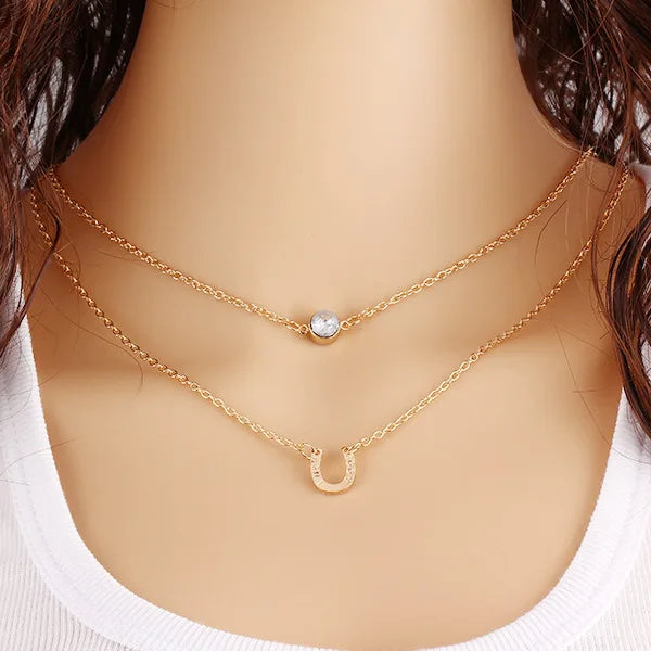 Tenande Vintage Clavicle Chain Necklaces Flowers Tassel Necklaces for Women Bohemian Jewelry Gifts