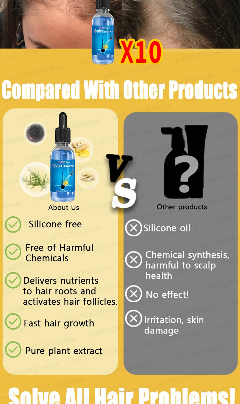 No longer worry about baldness, you will grow thick hair by using this product