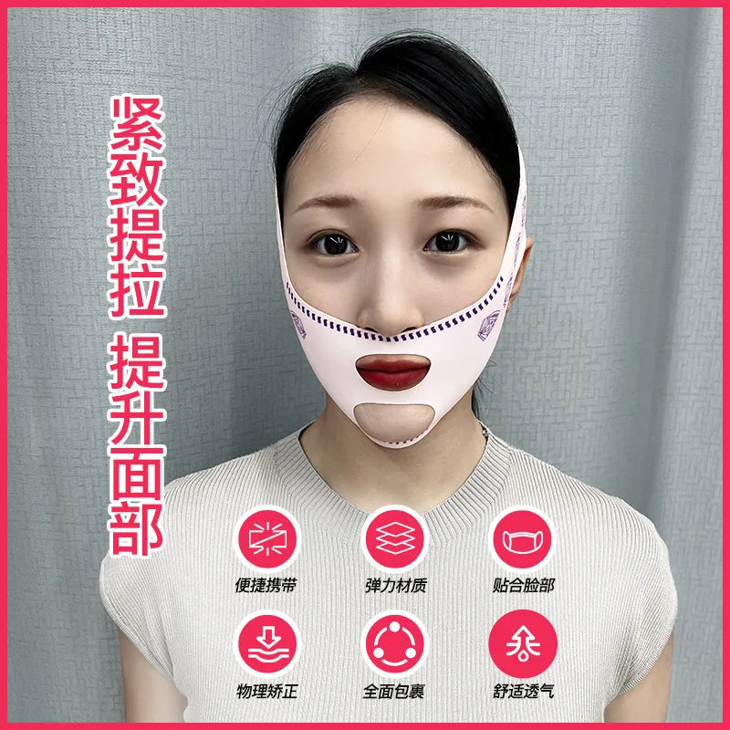 V Face Bandage for Sleeping with Face Lifting Small V Face