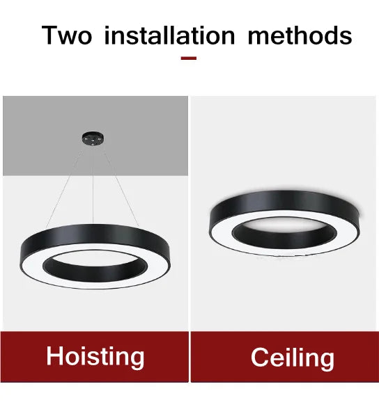 Led Lamps Office Chandelier Creative Hexagonal Round Simple Y-shaped splicing Special-Shaped Chandelier Gym Office Light