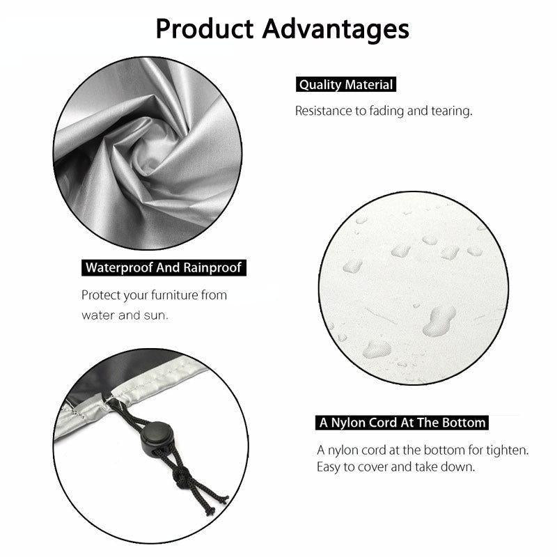 NNEIDS Waterproof Outdoor Furniture Cover - 180X150X80Cm