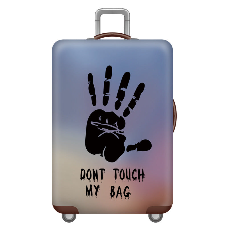 NNEDSZ XL 29-32 Inch Elastic Luggage Cover with Zipper, Travel Suitcase Protector, Scratch Resistant Luggage Cover