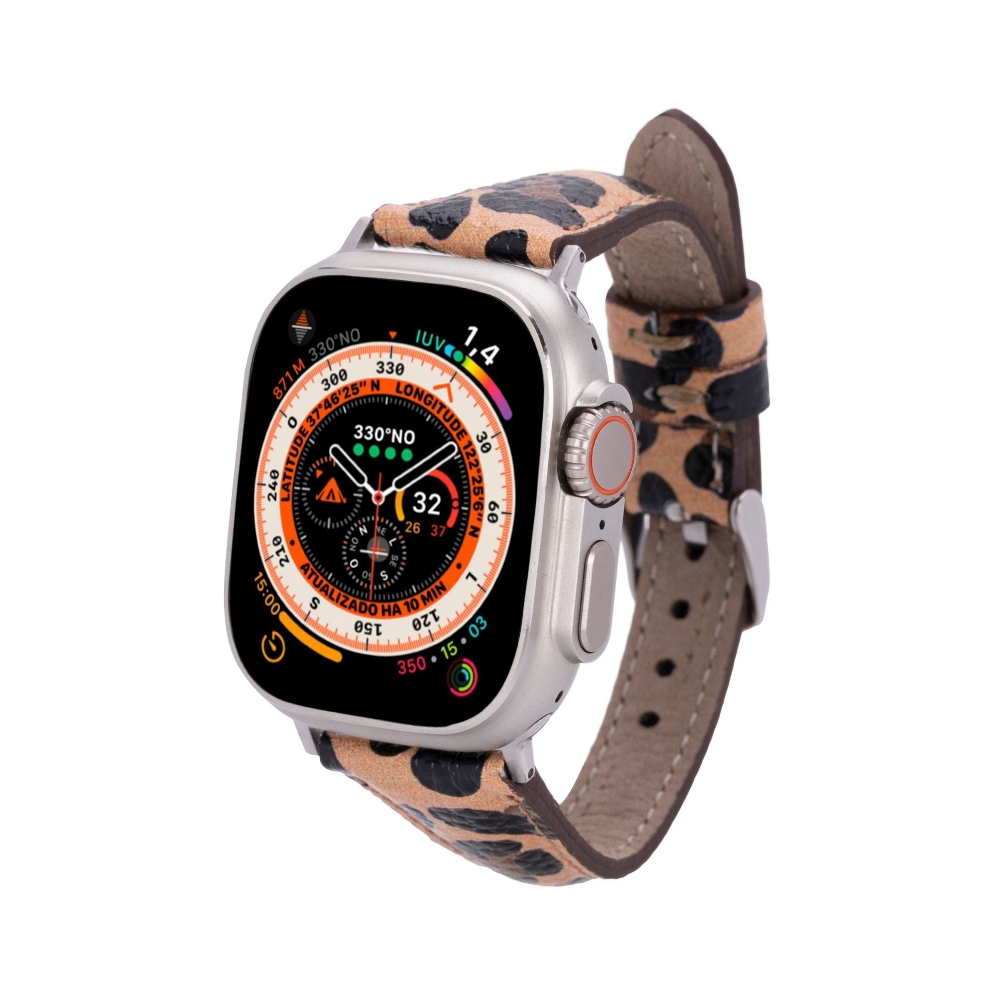 Buford Slim Leather Bands for Apple Watch 9, Ultra 2 & SE-6