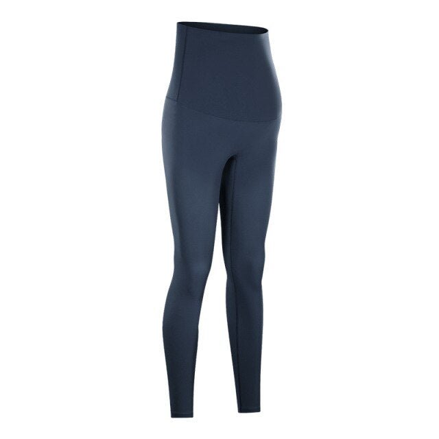 Buttery-soft High Rise Yoga Pants Sport Gym Leggings Pregnant Woman Four-ways Stretchy Home Fitness Workout Leggings-3