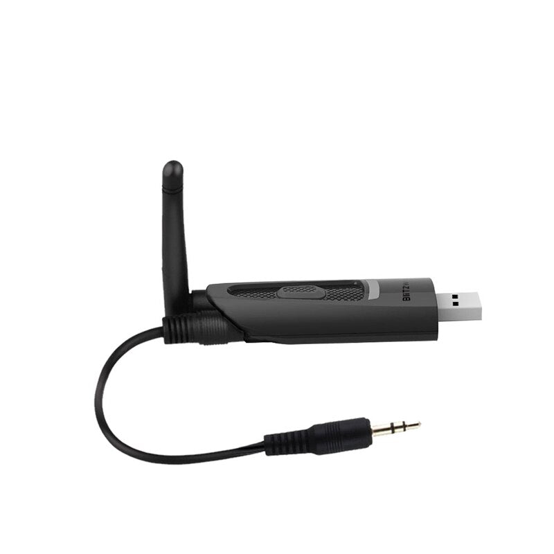 Pro Portable bluetooth V5.0 USB Wireless Audio & Video Receiver Transmitter 2 in 1 Adapter for PC TV Labtop Tra-0