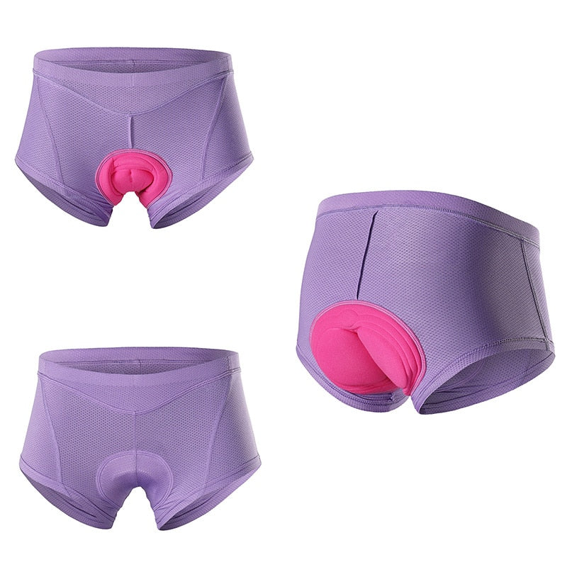 Women Cycling Shorts Gel 3D Padded MTB Mountain Bike Bicycle Cycling Underwear Compression Breathable 4 Colors-3