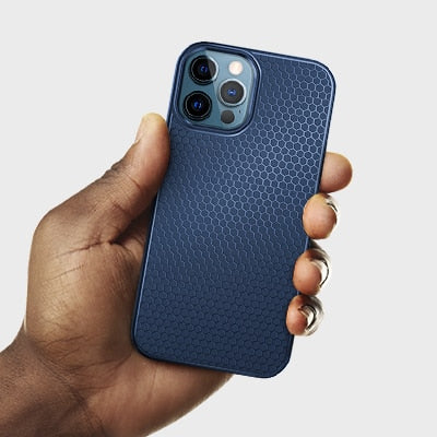 Phone Case for iPhone 12/12 Pro 6.1inch Slim Soft TPU Matte Protective Cover Shockproof Phone Cases for Apple 12/12 Pro-1