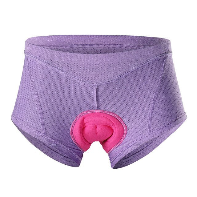 Women Cycling Shorts Gel 3D Padded MTB Mountain Bike Bicycle Cycling Underwear Compression Breathable 4 Colors-2